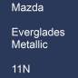 Preview: Mazda, Everglades Metallic, 11N.